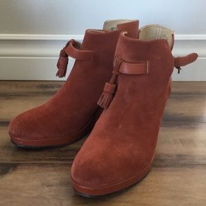 Wolverine 1000 mike suede wedge